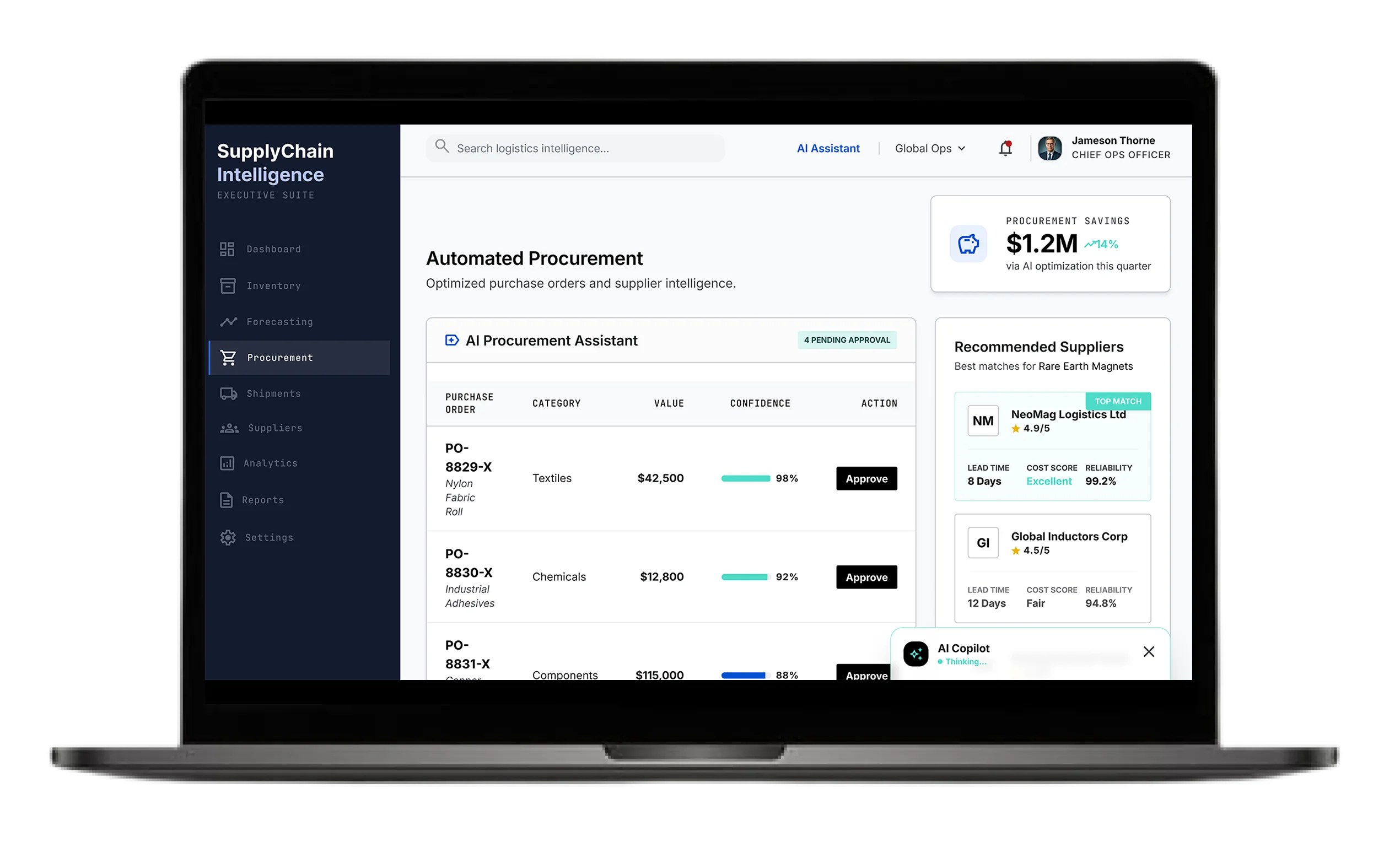 SupplyChain Intelligence Platform Image